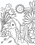 coloring page My little pony